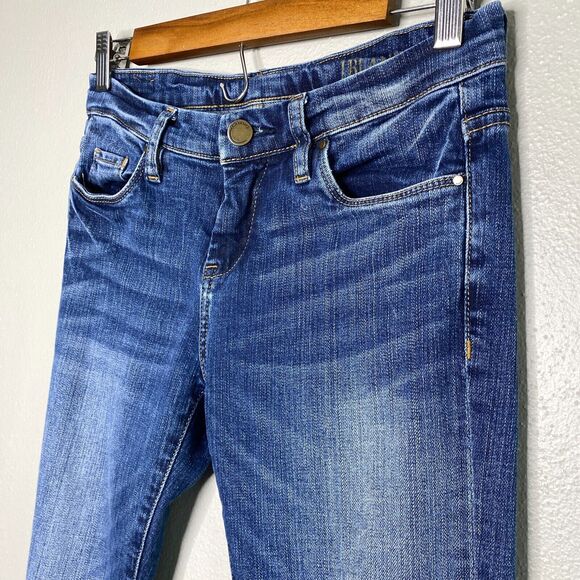 Blank NYC Womens sz 26 Low Rise Skinny Jeans Blue Medium Wash Style 36U-7001 - Picture 3 of 13